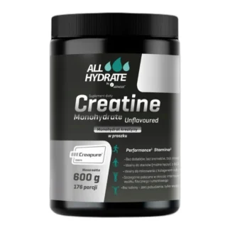 Aliness AllHydrate Creatine Kreatyna Czysta 176 porcji monohydrat 600g — zdjęcie 1