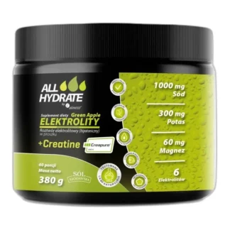 Aliness ALLHydrate elektrolity kreatyna Creapure w proszku 380 g — zdjęcie 1