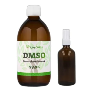 LifeCHEM | DMSO 99,9% | zestaw | CZDA | 500G | but. i Atomizer — zdjęcie 1