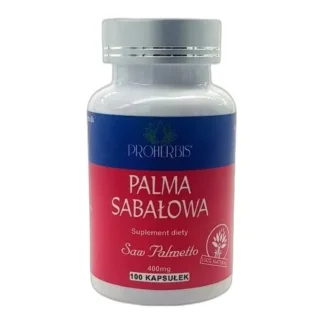 PALMA SABAŁOWA 100 Kapsułek Saw palmetto — zdjęcie 1