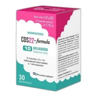 Pharmabest CDS22-formula mikrokapsułki 10 mld 30 kapsułek — zdjęcie 1