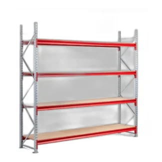 Regał TOUGH Moduł Podstawowy 2500x2800x600 mm 4 półki z Płyty Wiórowej — zdjęcie 1