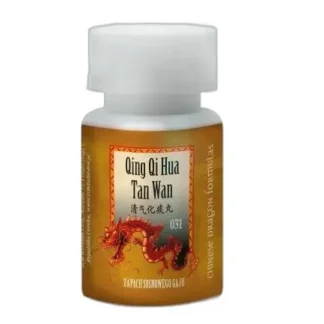 T031 Qing Qi Hua Tan Wan Chińskie Zioła 031 Kaszel Flegma Chrypa 200kulek — zdjęcie 1