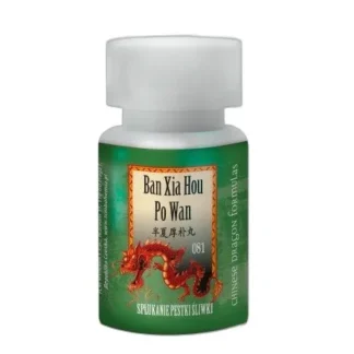 T081 Ban Xia Hou Po Wan Chińskie Zioła 088 Stres Emocje 200kulek — zdjęcie 1