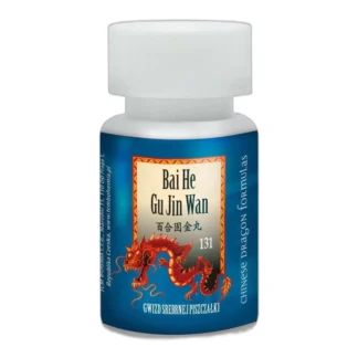T131 Bai He Gu Jin Wan Chińskie Zioła 131 Suchy Kaszel 200kulek — zdjęcie 1