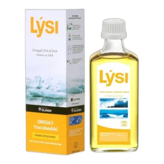 Tran islandzki Lýsi cytrynowy 240 ml — zdjęcie 1